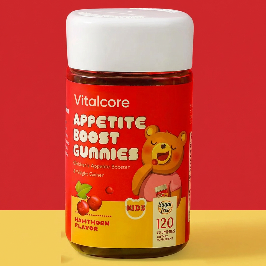 Appetite Booster Gummie Sugar-Free | Kids | 120 Gummies