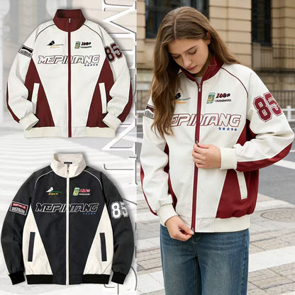 WINDPROOF STAND COLLOR ZIPPER JACKET