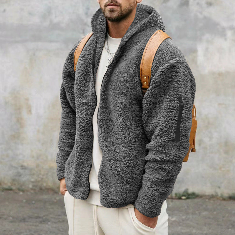 WINTER DOUBLE SIDED VELVET WARM JACKET