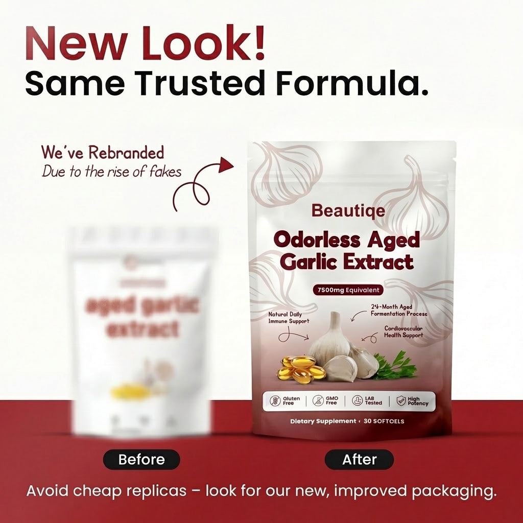 AGED GARLIC EXTRACT ODORLESS – HEART & WELLNESS SUPPORT