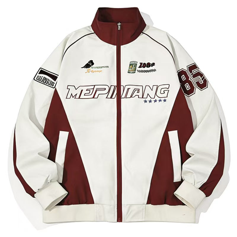 WINDPROOF STAND COLLOR ZIPPER JACKET